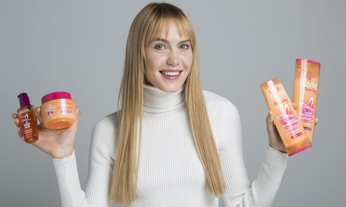 El champú y el acondicionador de cualquiera de las gamas Elvive de L’Oreal Paris son el primer y el segundo paso si sigues un orden ideal a la hora de utilizar los productos para el cabello. ¿Tienes el pelo largo y dañado? Dream Long de L’Oréal Paris es la tuya.